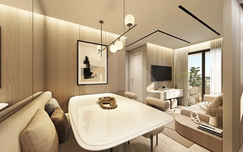 Vista Parque Chácara Joquey - Apartamento com 24,04 m², em Jardim Monte Kemel — foto 2