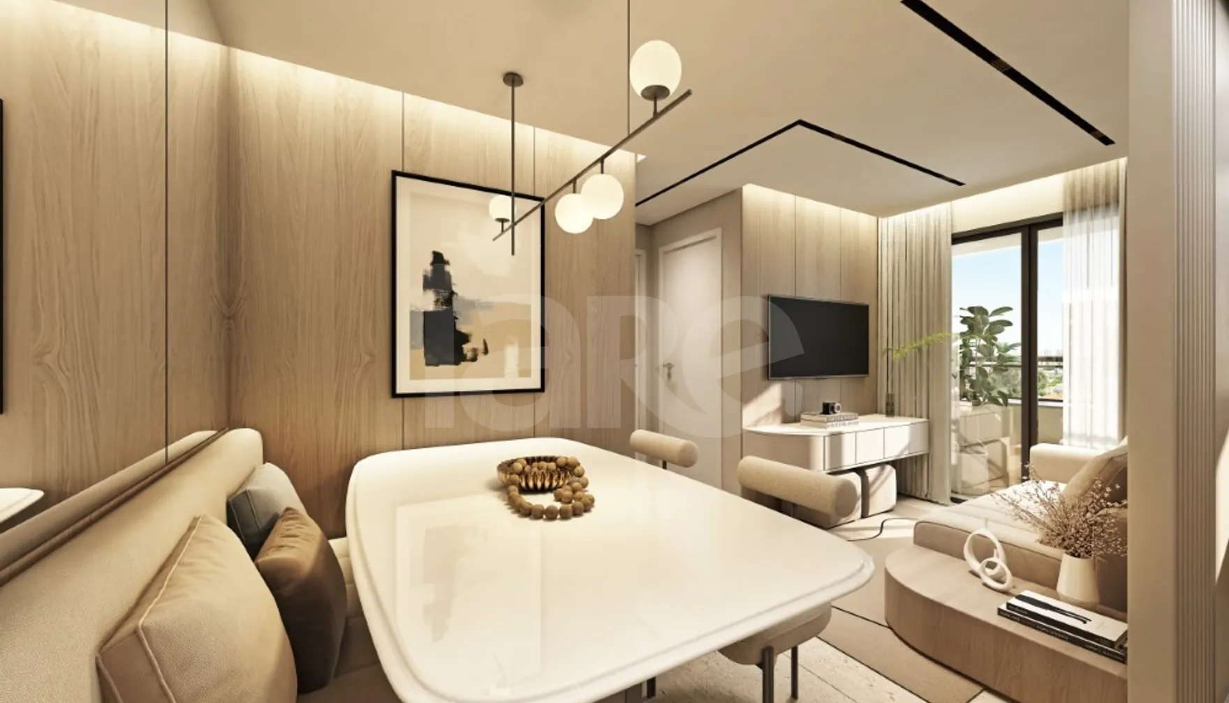 Vista Parque Chácara Joquey - Apartamento com 24,04 m², em Jardim Monte Kemel — foto 2