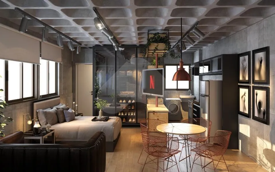 Edifício Noa - Apartamento com 33,13 m², em Graças — foto 4