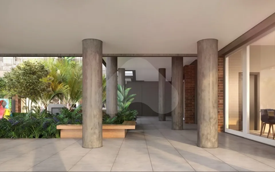 Quintal Moinhos Apto 27903 - Garden com 80,18 m², em Moinhos de Vento — foto 2