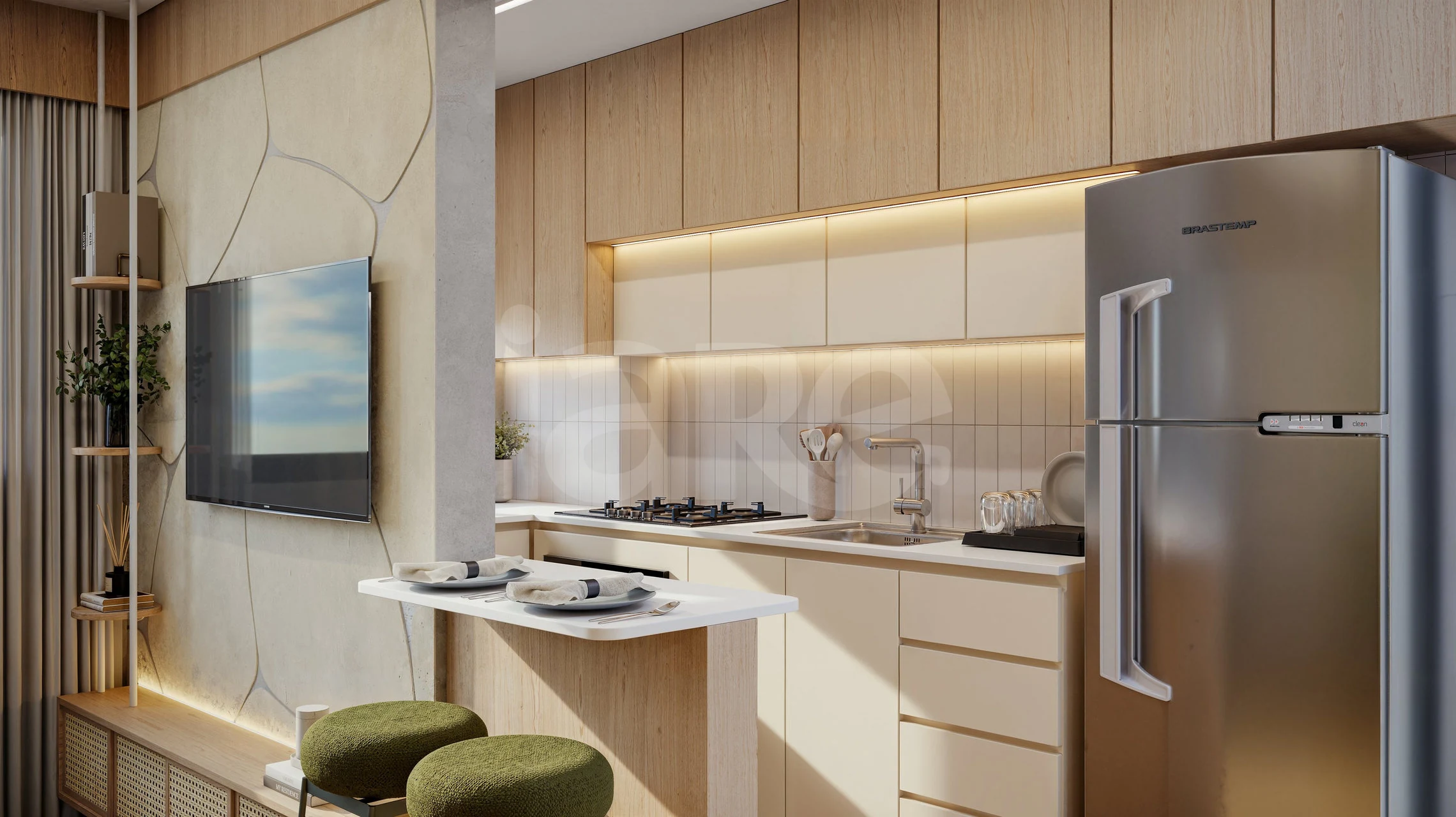 Ventura Clube Ipanema - Apartamento com 46,74 m², em Ipanema — foto 3