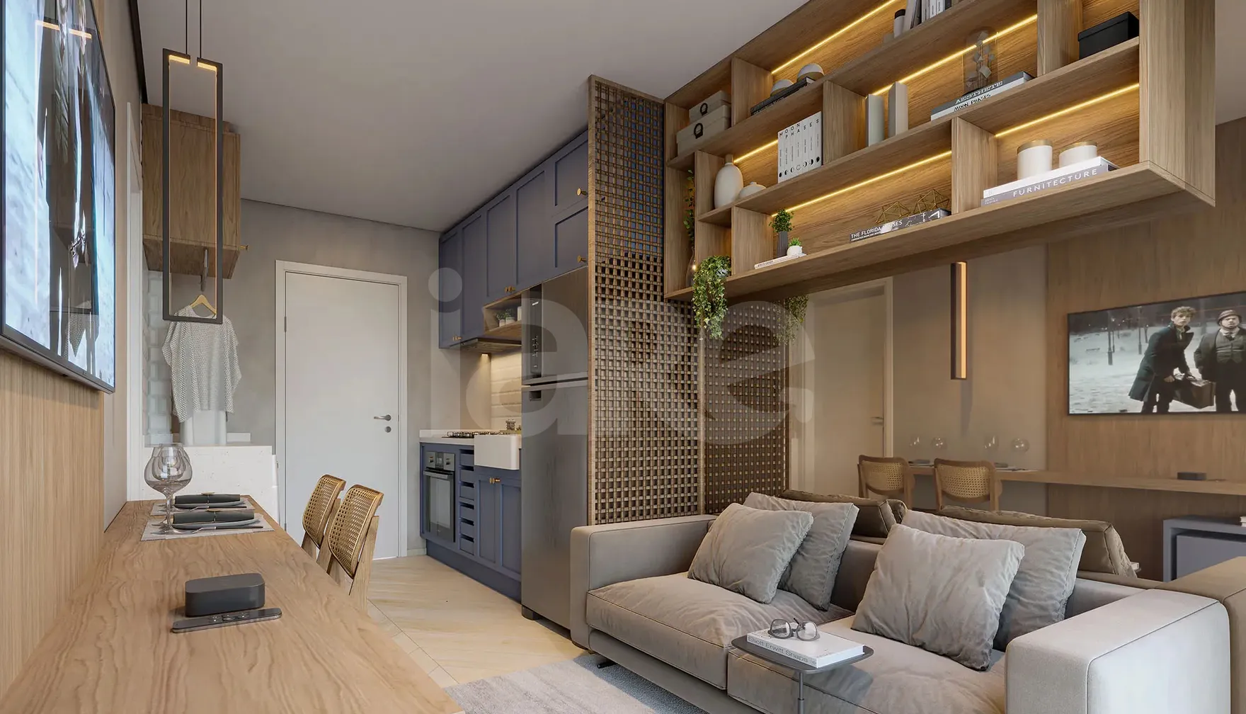 Mundo Park Alvorada - Apartamento com 31,9 m², em Campo Grande — foto 3