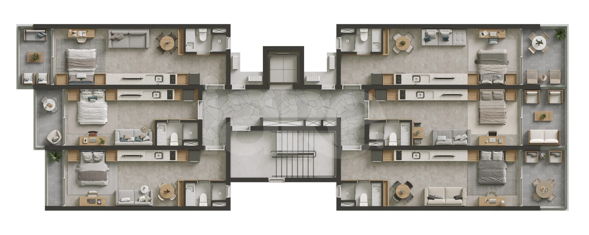 Planta — Pavimento 4