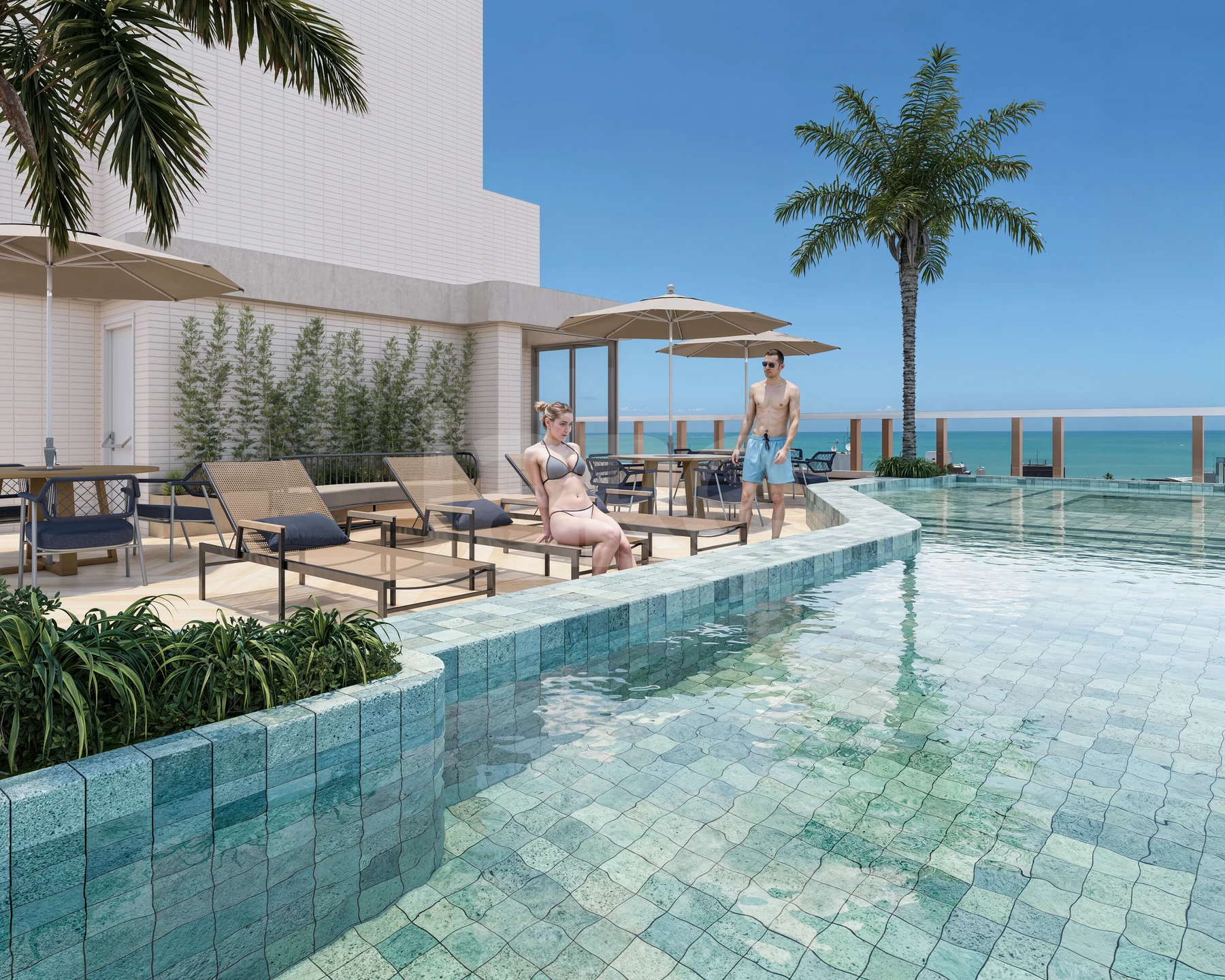 Uniq Stay - Studio com 22,14 m², em Cabo Branco — foto 15