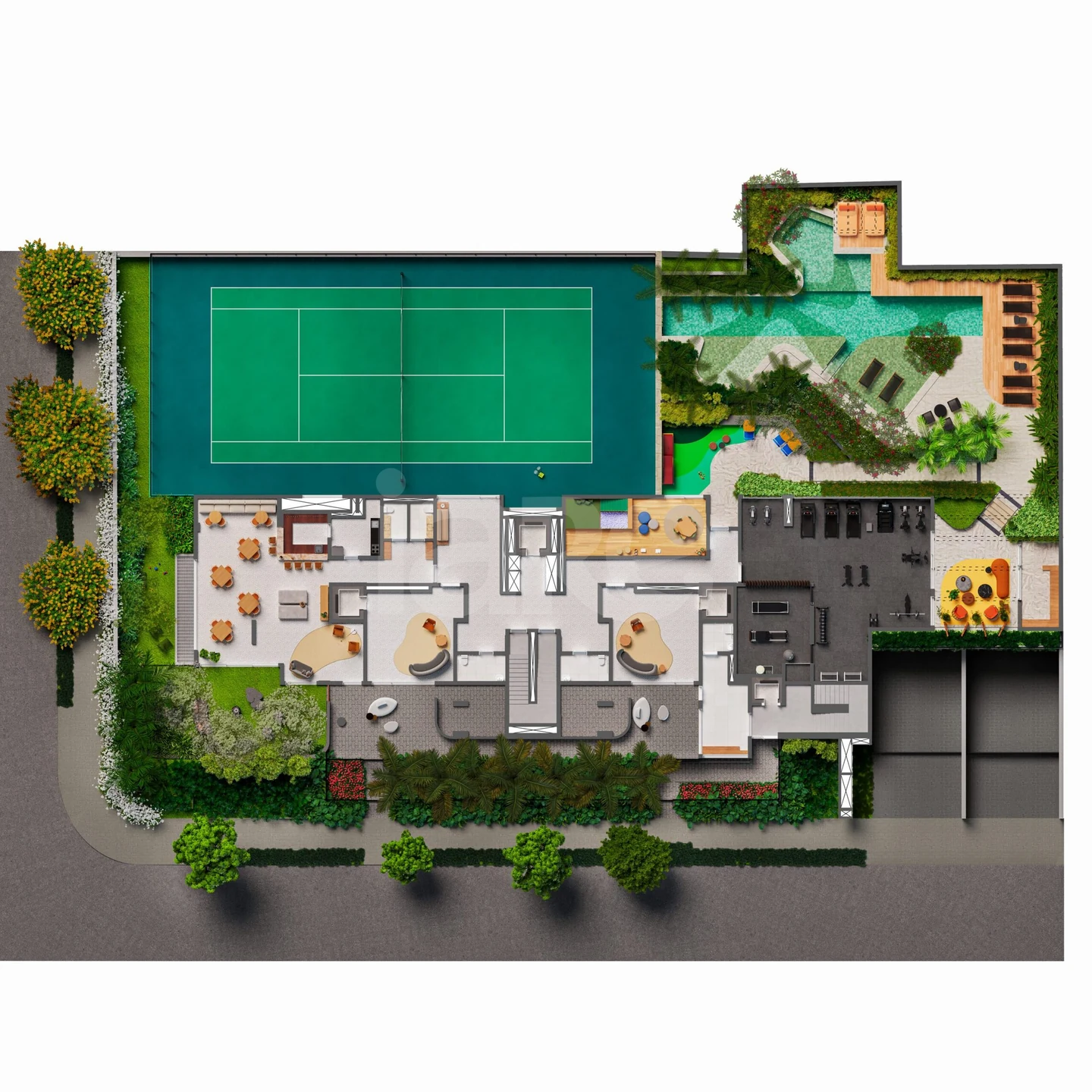 Planta — Pavimento térreo