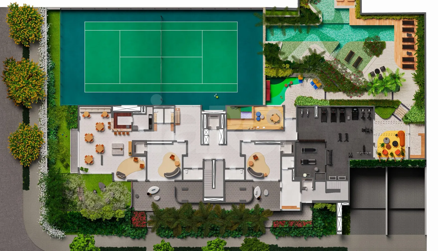 Planta — Pavimento térreo