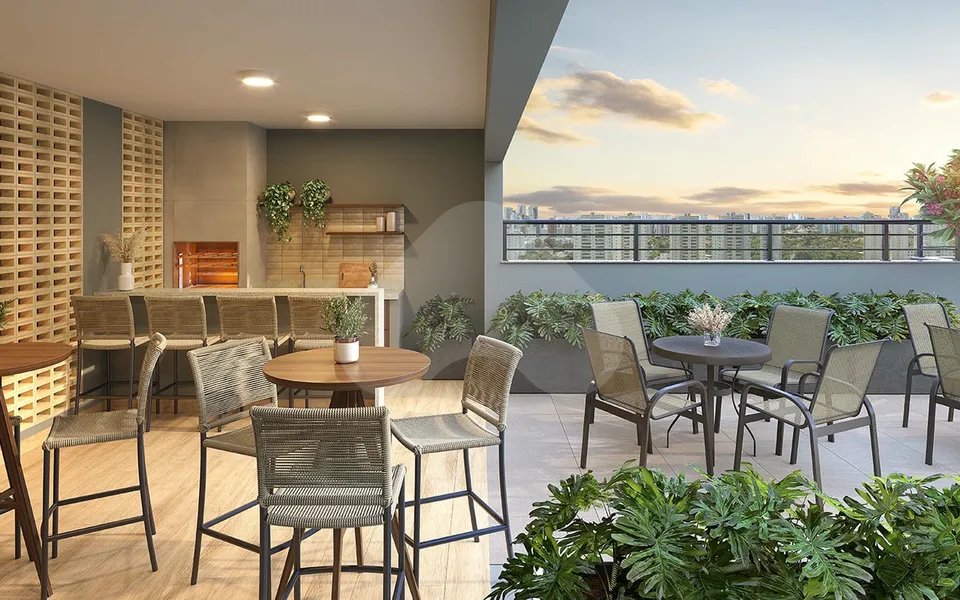Praça Santo Antônio - Apartamento com 32 m², em Santo Amaro — foto 12