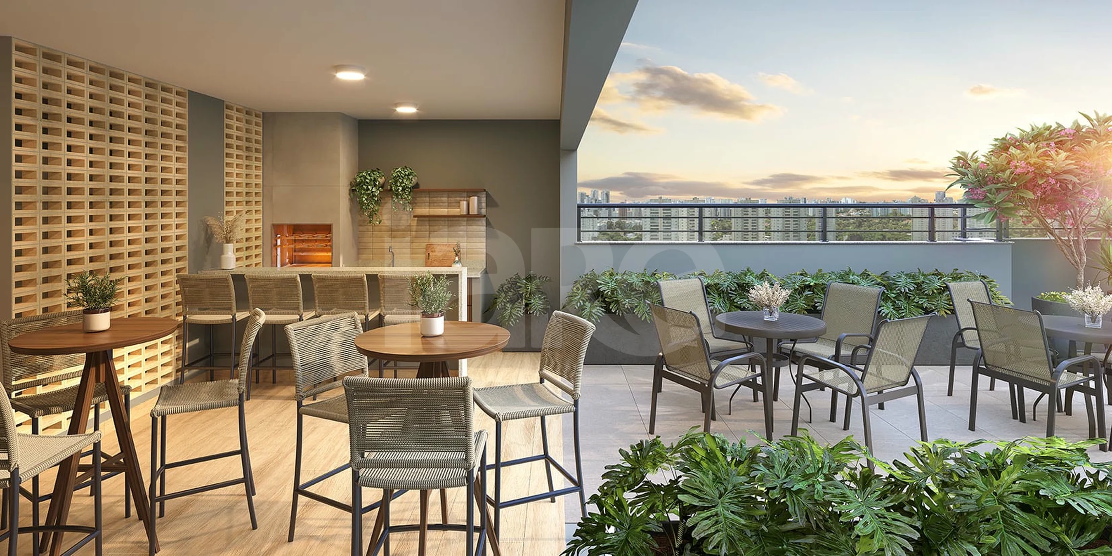 Praça Santo Antônio - Apartamento com 35 m², em Santo Amaro — foto 12