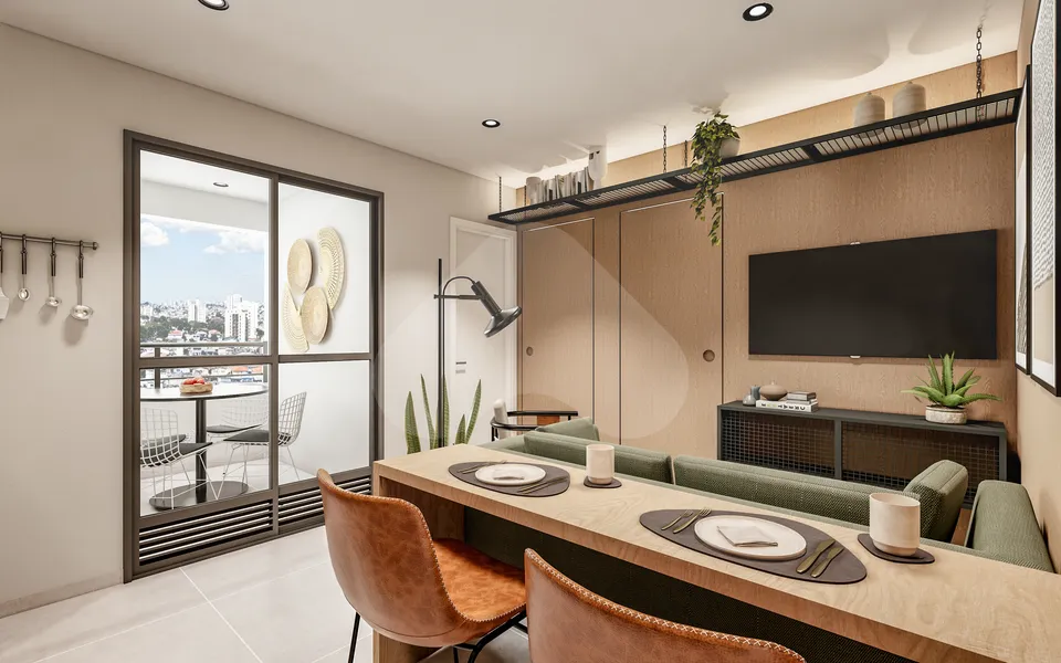 Vida Nova Vila Mascote - Apartamento com 24,37 m², em Vila Mascote — foto 2