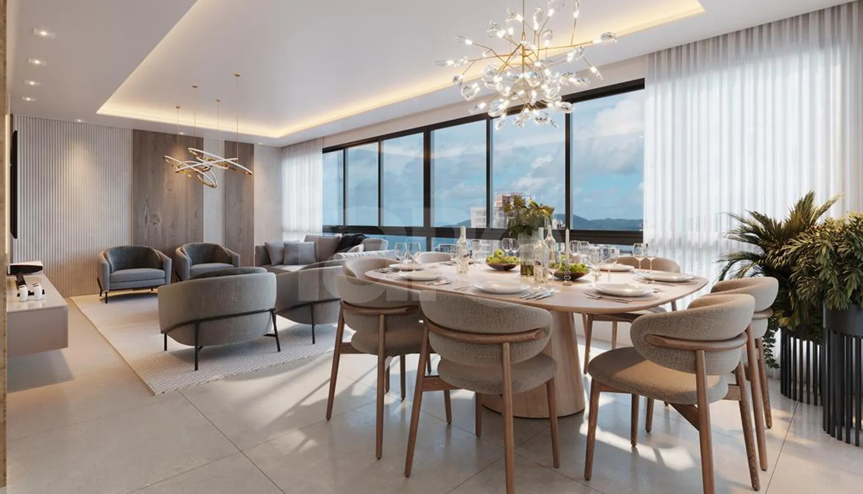Yellowstone Park - Apartamento com 117,88 m², em Meia Praia — foto 2