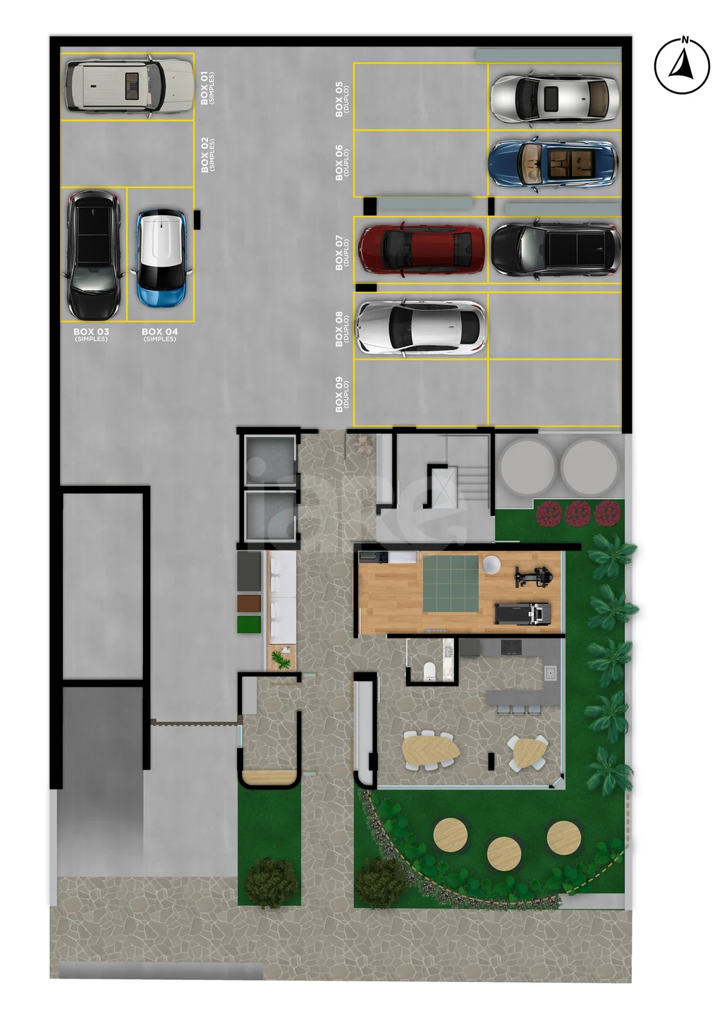 Planta — Pavimento térreo