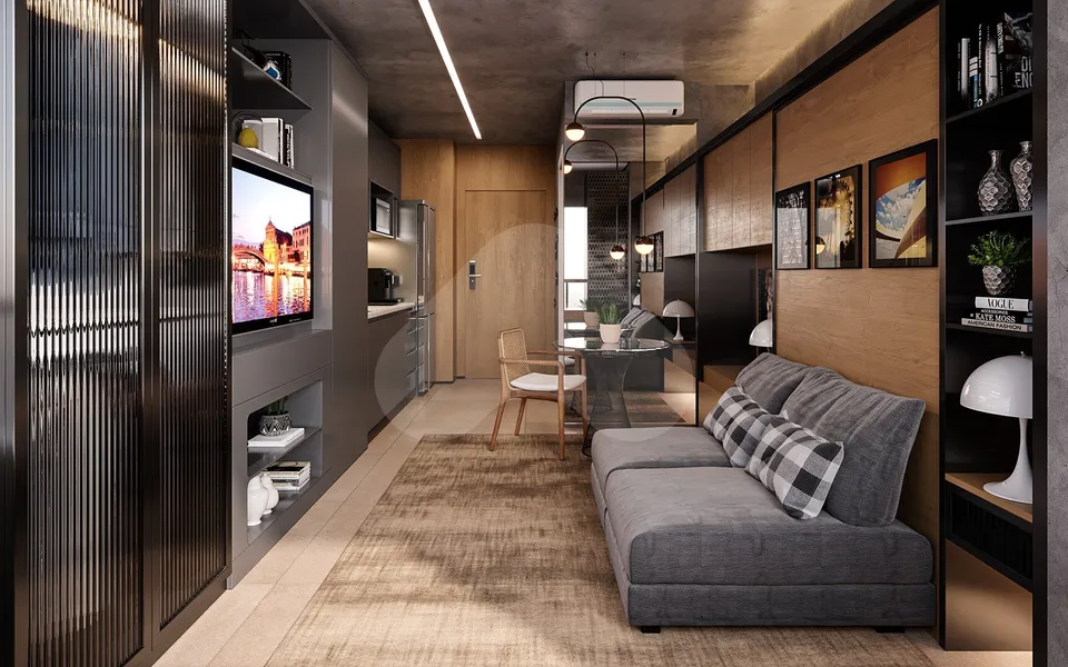 Raiz by Paulo Mauro - Studio com 24,3 m², em Perdizes — foto 3