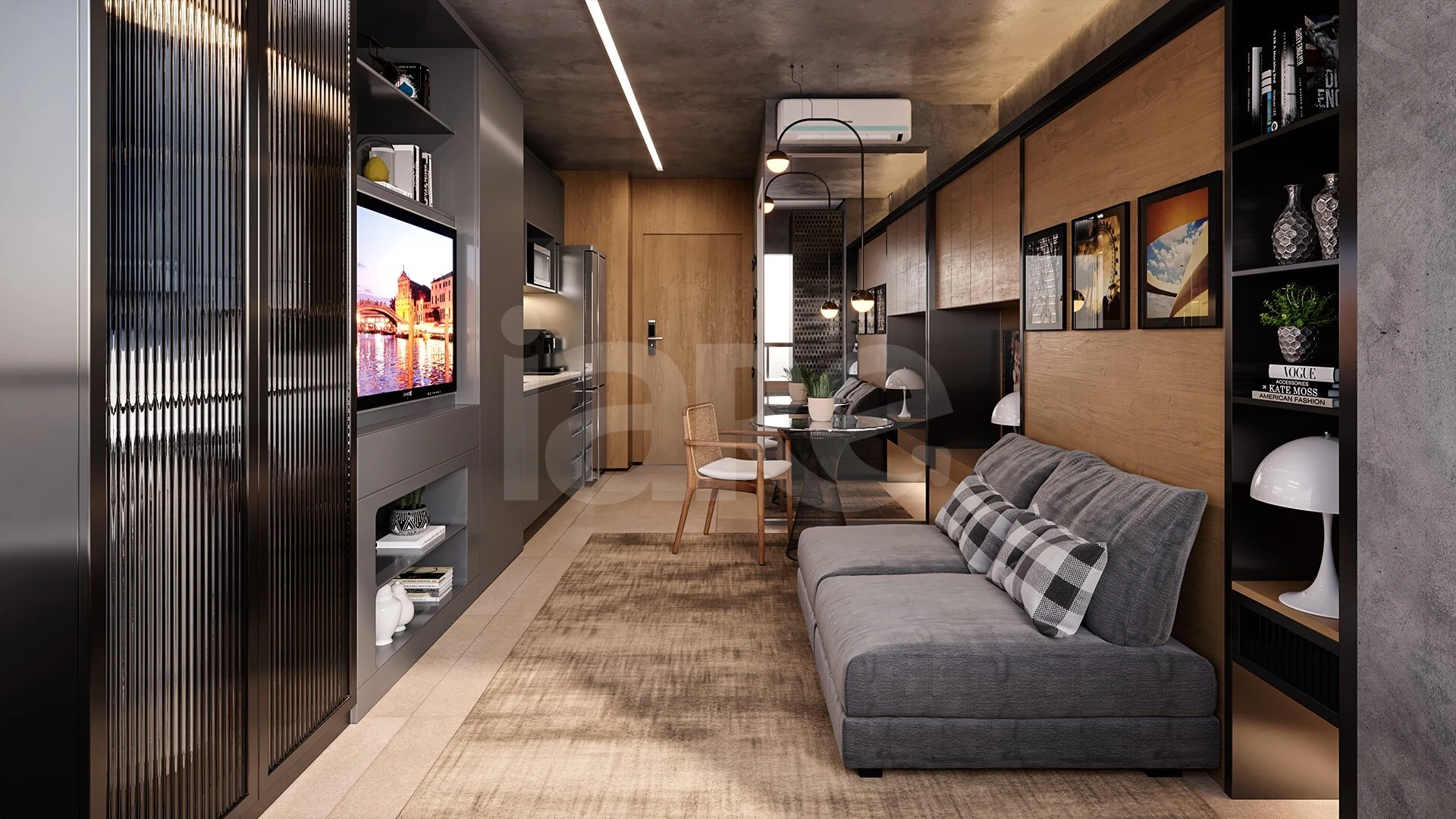 Raiz by Paulo Mauro - Apartamento com 44,62 m², em Perdizes — foto 3