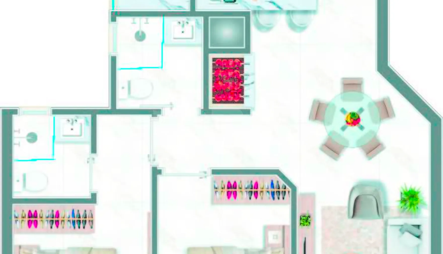 Planta — Garden 101 m²