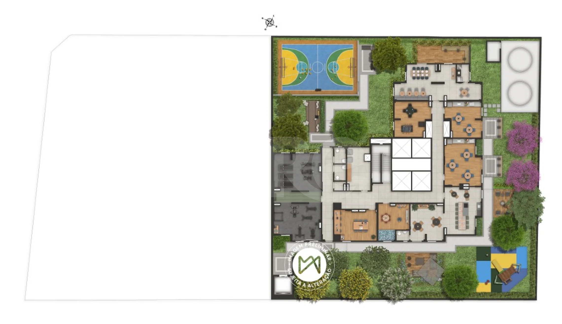 Planta — Pavimento subsolo 2