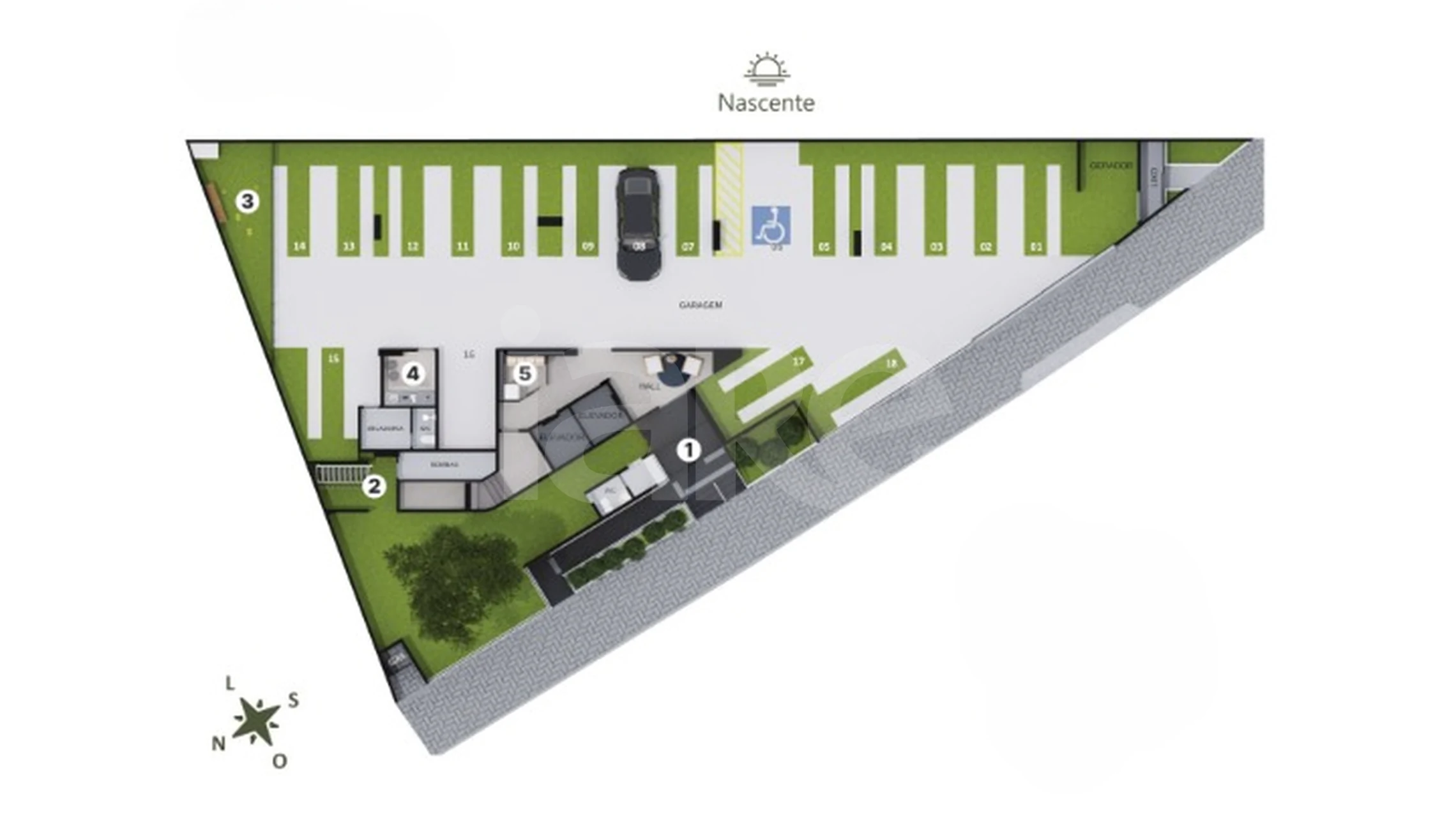 Planta — Pavimento térreo
