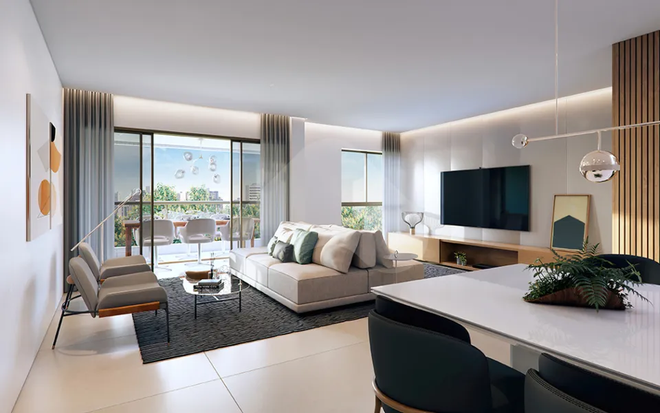 Terrazza Apipucos - Apartamento com 139,32 m², em Monteiro — foto 16