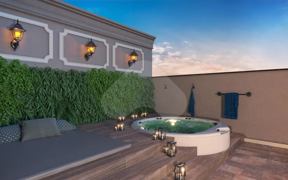 Torres de Málaga - Apartamento com 61,6 m², em Morretes — foto 11