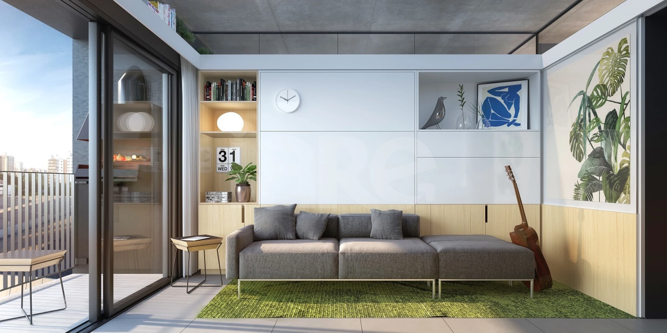 Praça4 - Studio com 35,98 m², em Menino Deus — foto 2