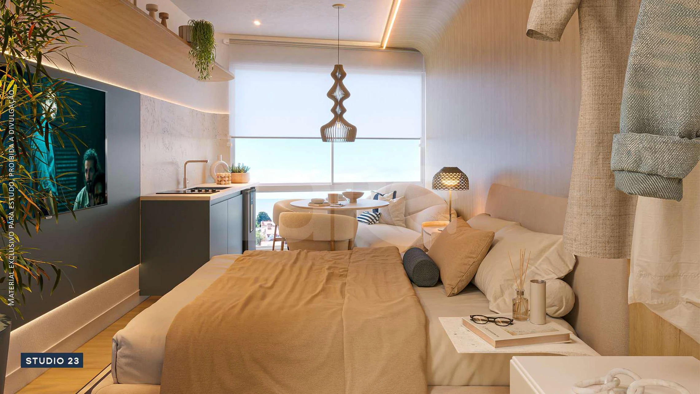 Mãlama Seixas - Apartamento com 36,97 m², em Ponta do Seixas — foto 9