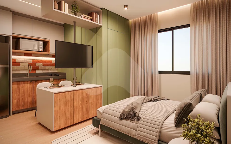 Maskan Perdizes - Studio com 17,5 m², em Perdizes — foto 4