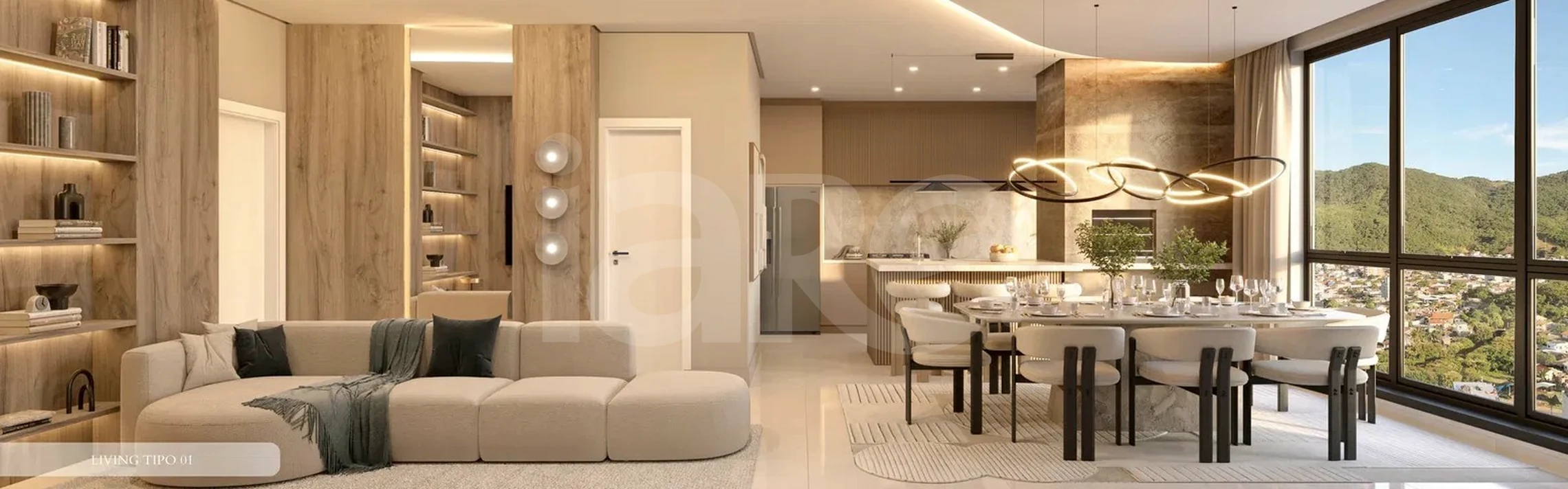 Ocean Coast - Apartamento com 80 m², em Perequê — foto 2