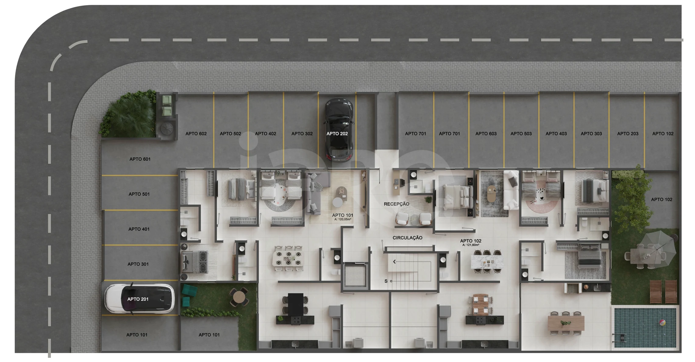 Planta — Pavimento térreo