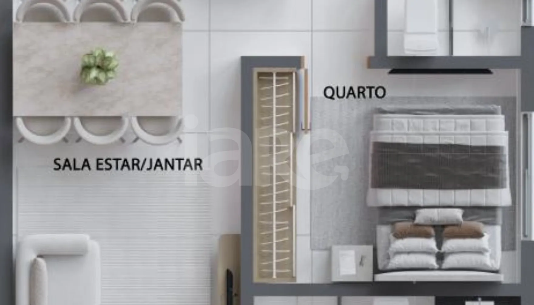 Planta — Apartamento 70,01 m²