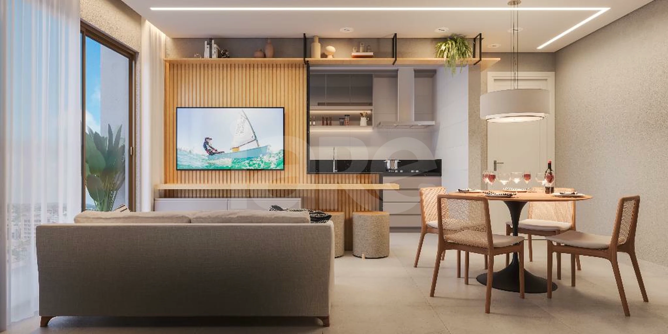 Sorrento - Apartamento com 57,93 m², em Bessa — foto 2