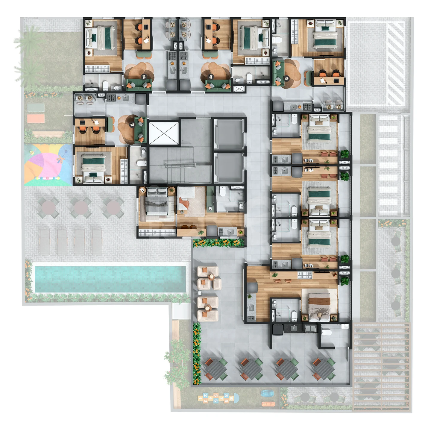 Planta — Pavimento 03