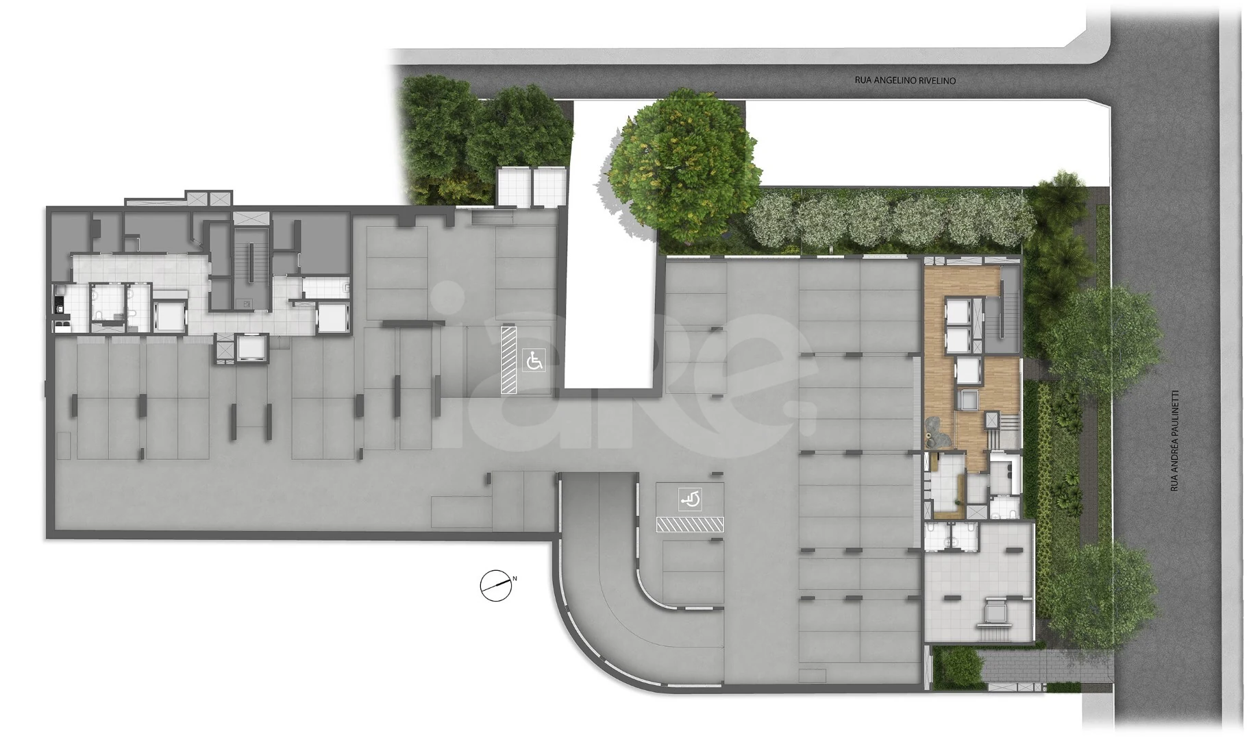 Planta — Pavimento subsolo