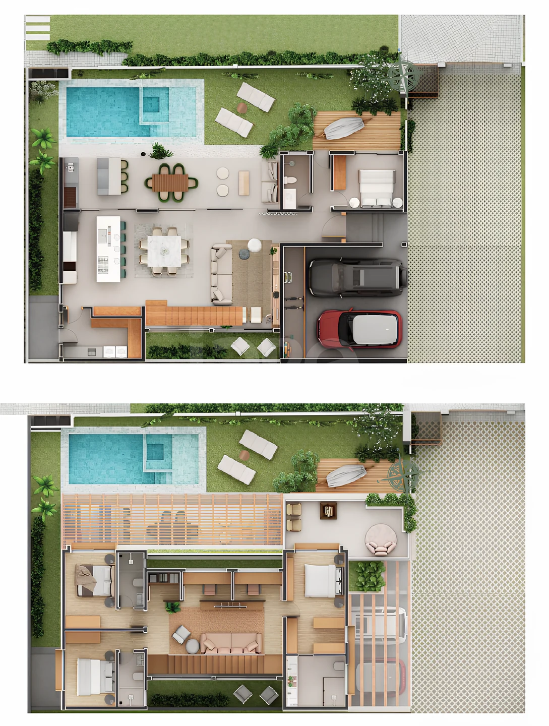 Planta — Casa em Condomínio 432,16 m²