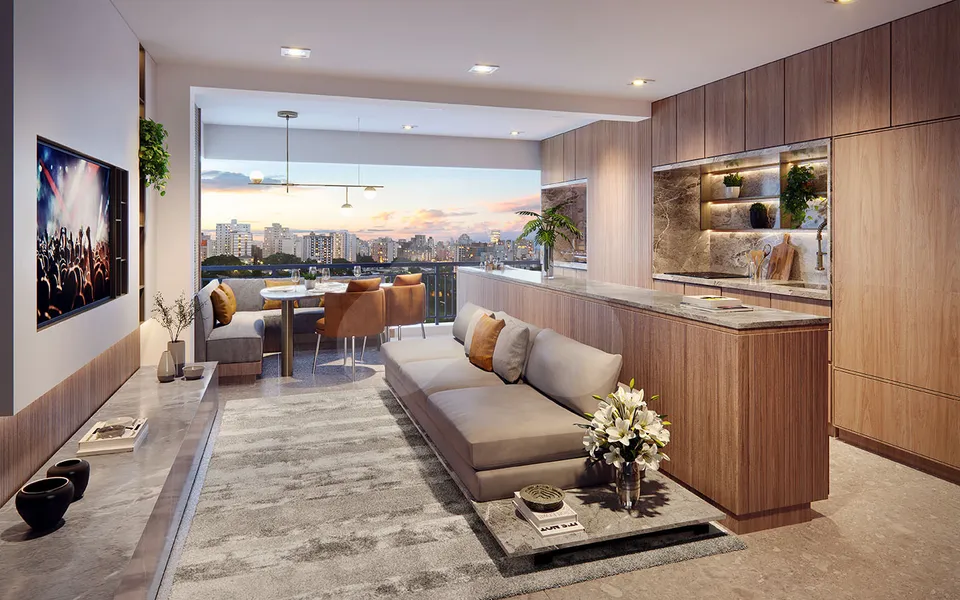 Épico Klabin - Apartamento com 119 m², em Chácara Klabin — foto 2