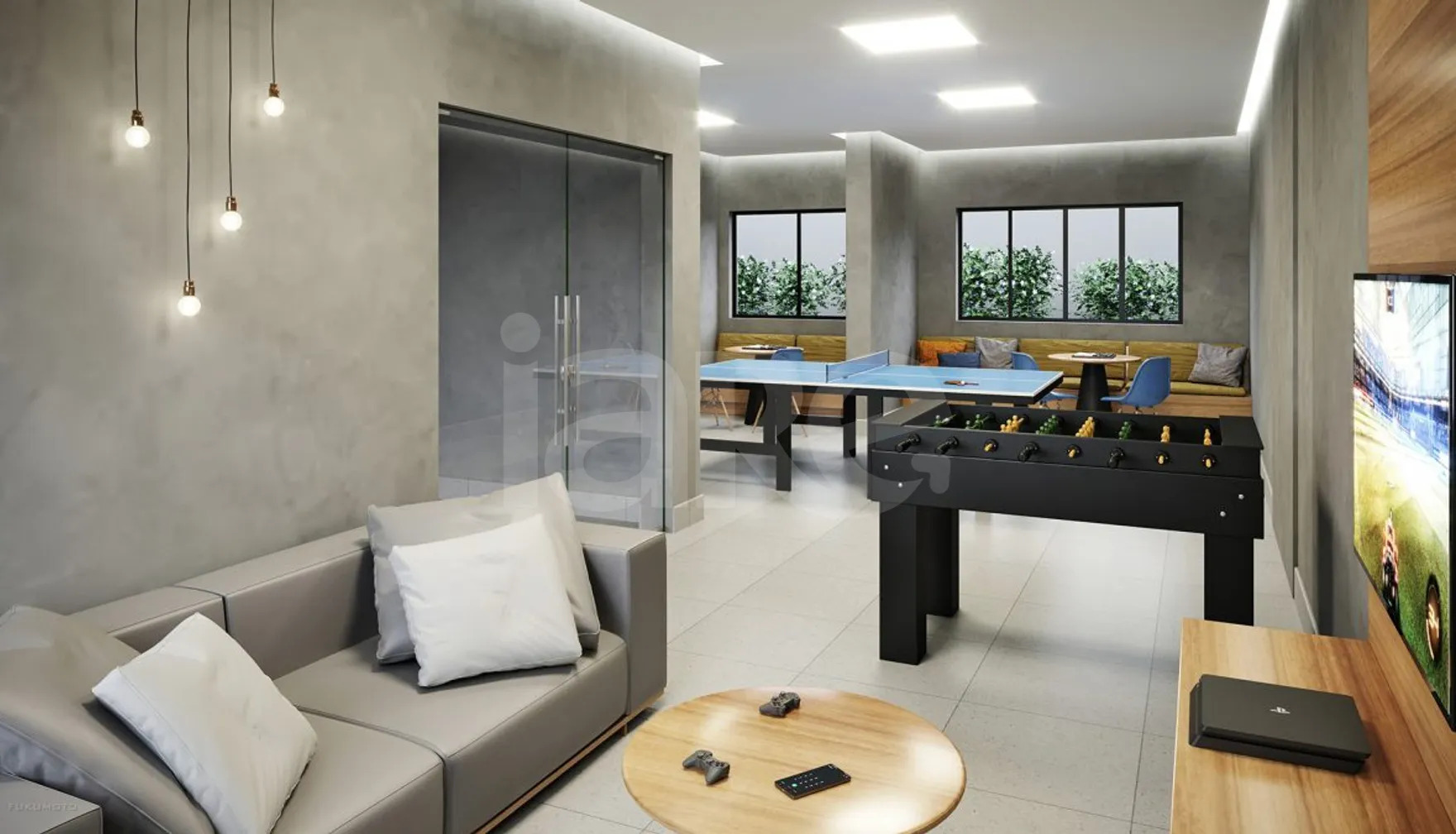 Up Resort - Garden com 55 m², em Vila Homero Thon — foto 9