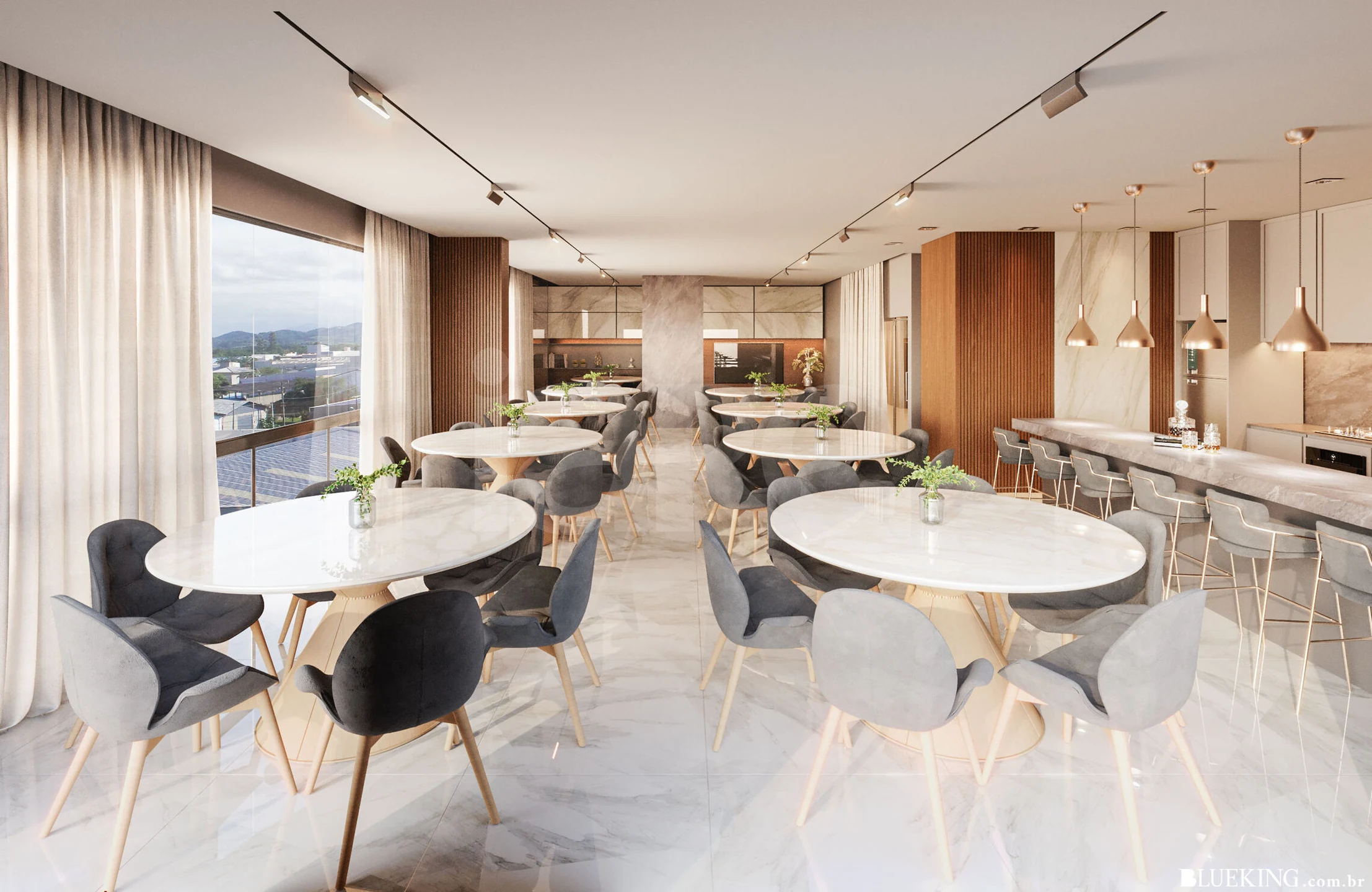 West Village - Apartamento com 63,85 m², em Jardim Praia Mar — foto 8