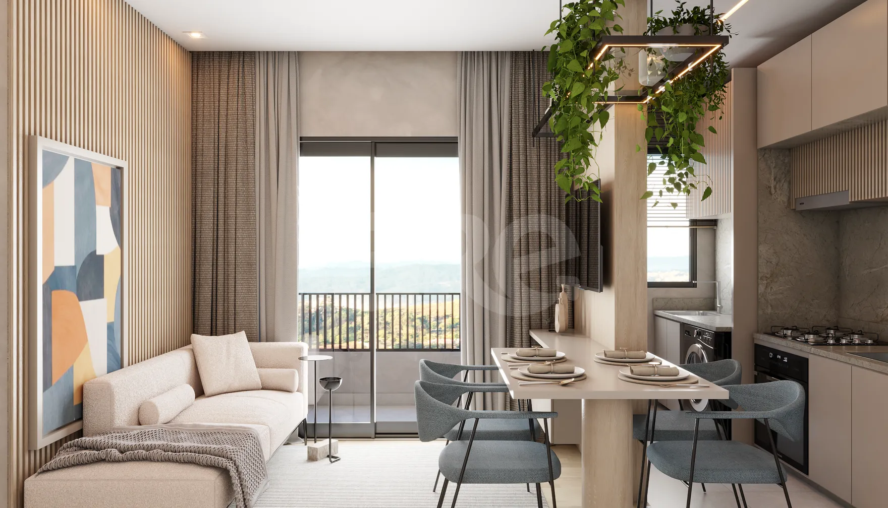 Goa - Apartamento com 65,06 m², em Água Verde — foto 4