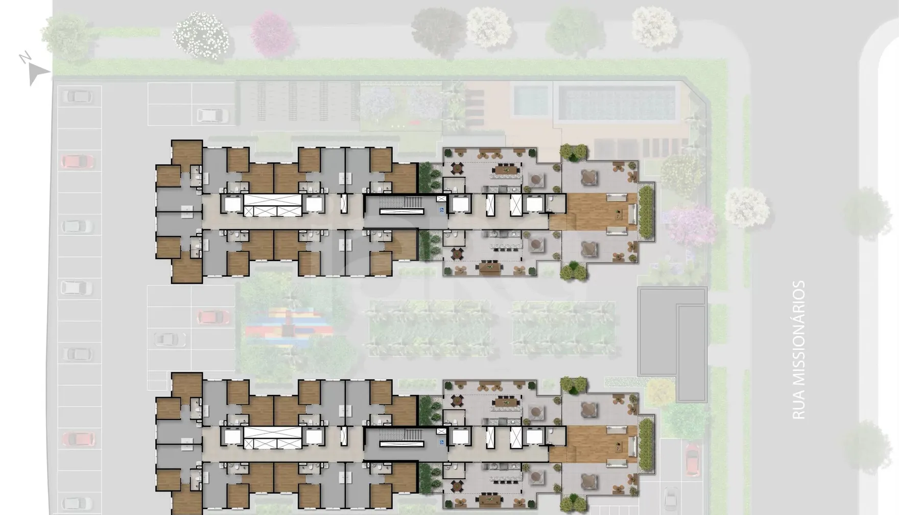 Planta — Pavimento 17