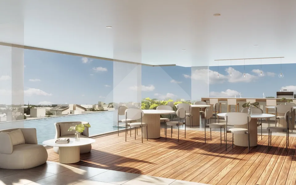 Euro Towers - Home - Apartamento com 45,35 m², em Park Lozandes — foto 7