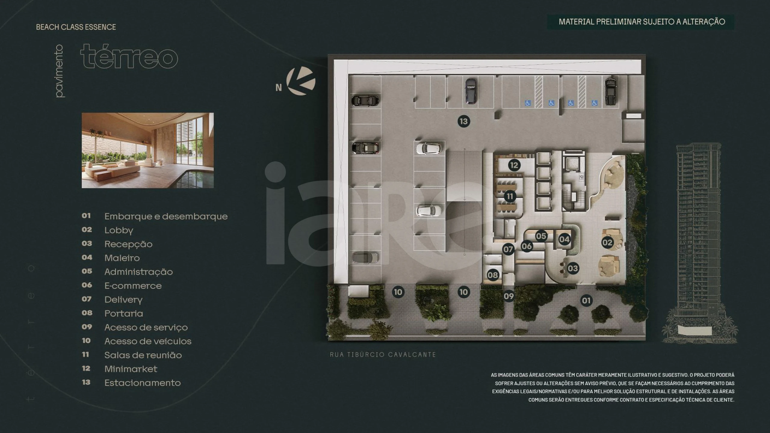 Planta — Implantação Térreo