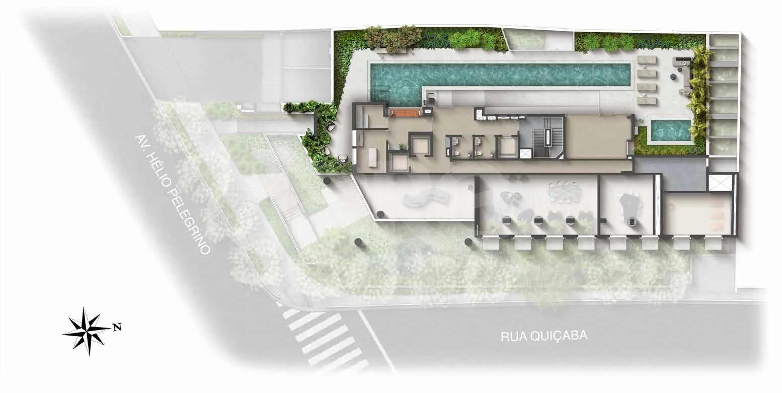 Planta — Pavimento mezanino