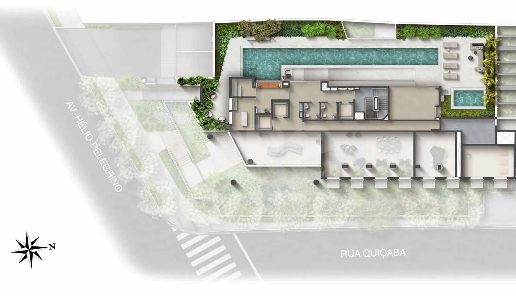 Planta — Pavimento mezanino