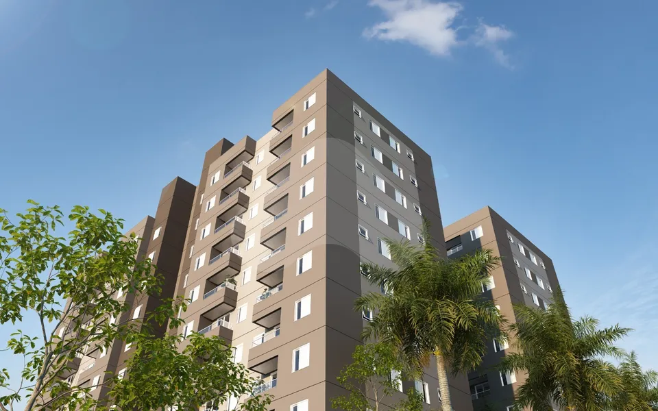 Vista Parque Clube II - Apartamento com 45 m², em Parque Assunção — foto 2