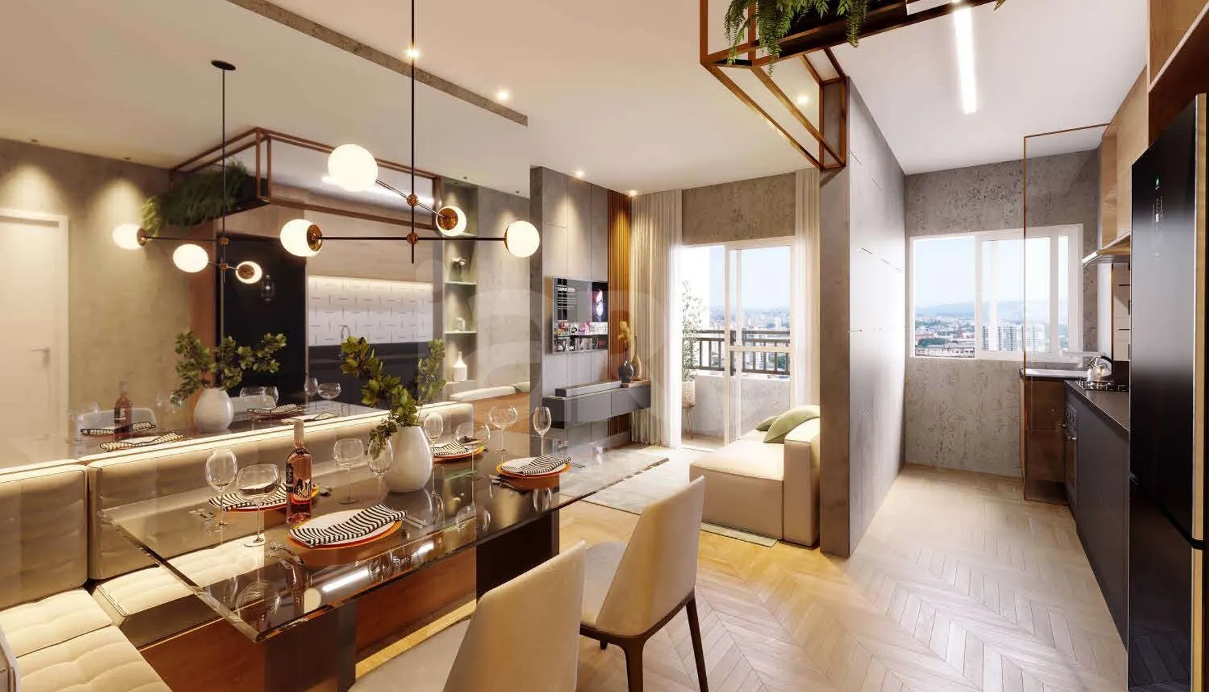 Grand Oasis Poá - Garden com 83,96 m², em Jardim Emília — foto 2