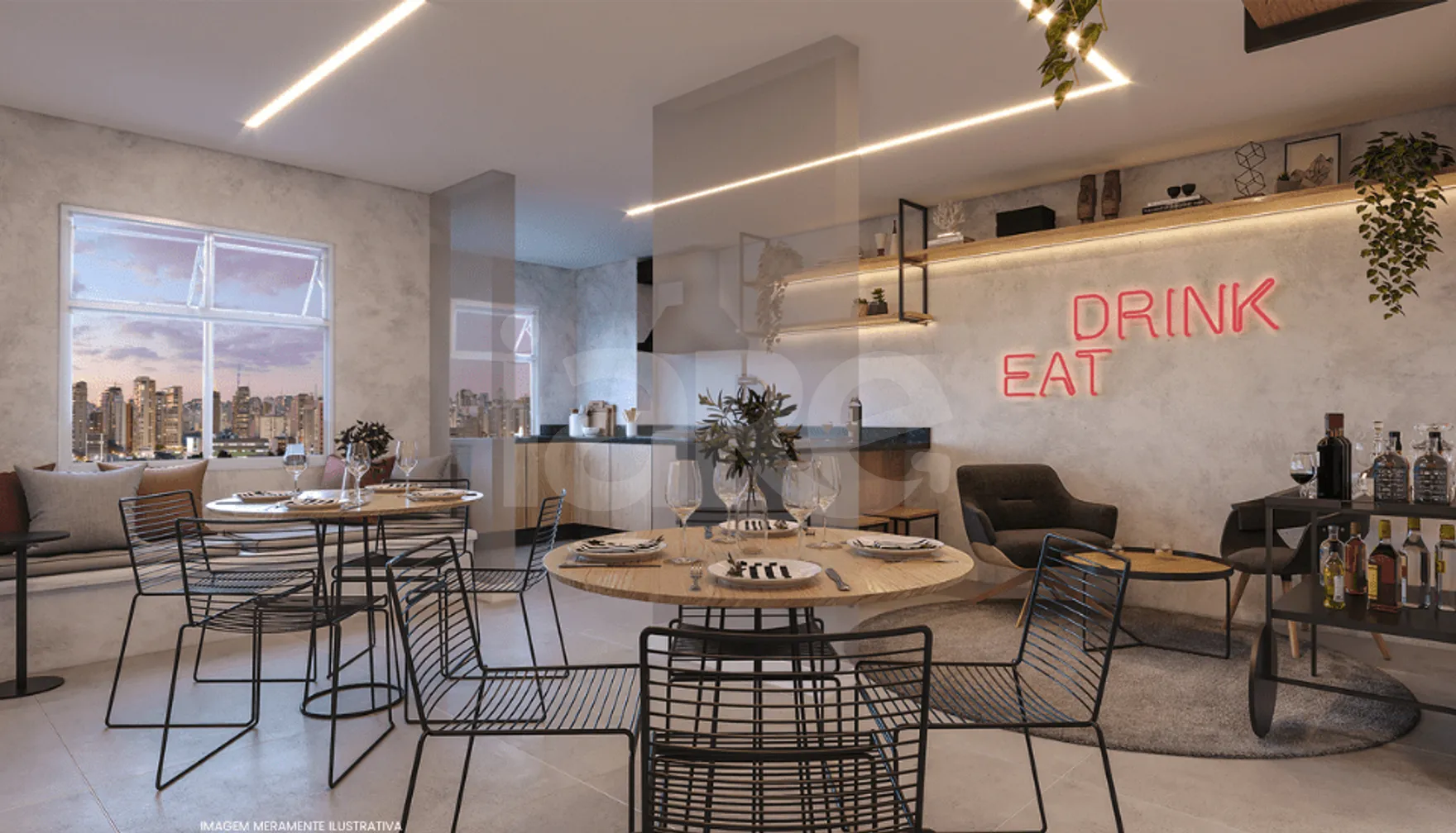 Yees Tatuapé - Apartamento com 30,52 m², em Tatuapé — foto 4