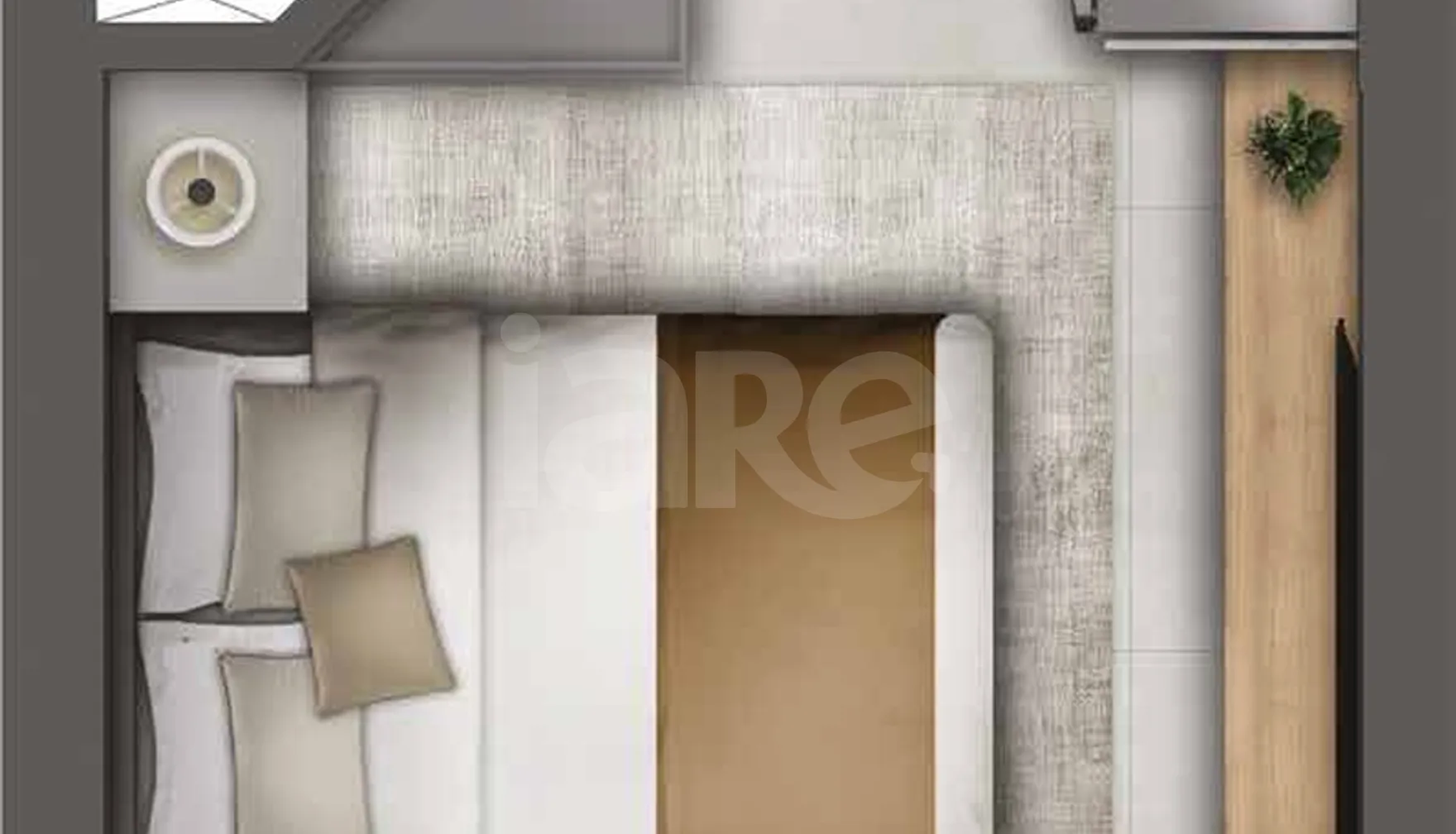 Planta — Studio 22,15 m²