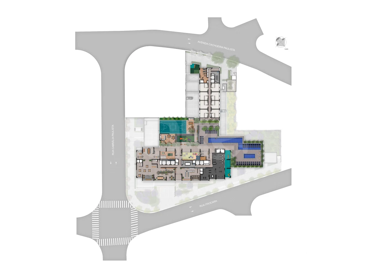 Planta — Pavimento lazer 2