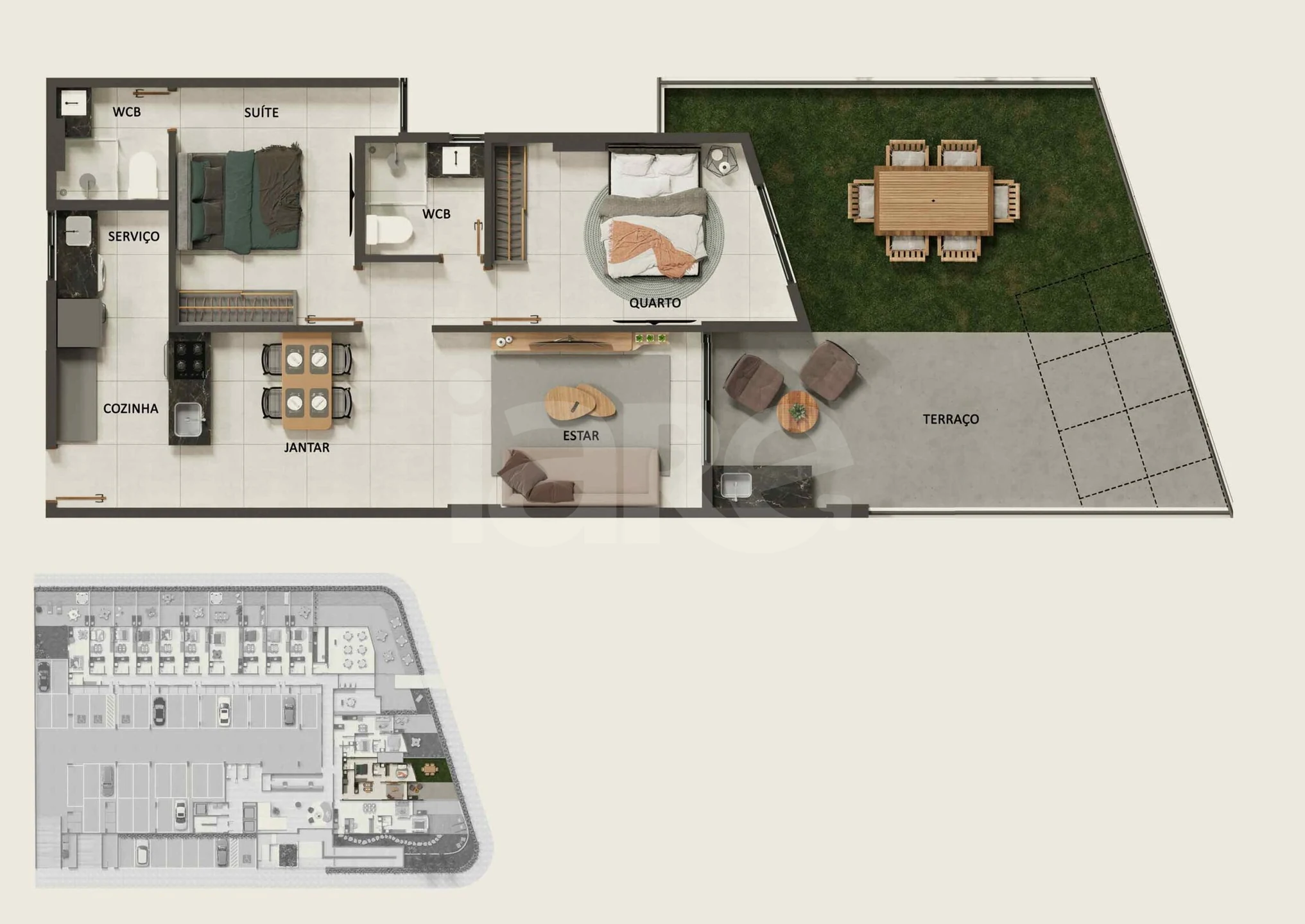 Planta — Garden 93,37 m²