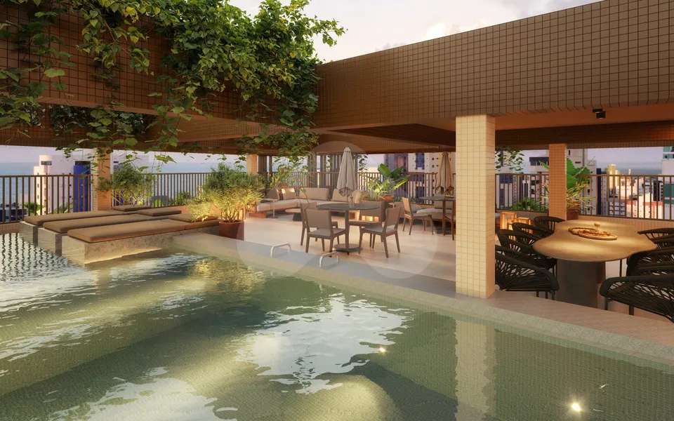 Maison Terrasse - Apartamento com 125,59 m², em Manaíra — foto 3
