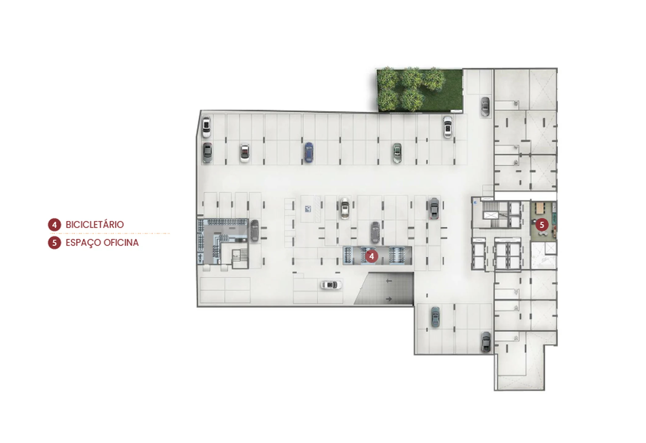 Planta — Pavimento 1