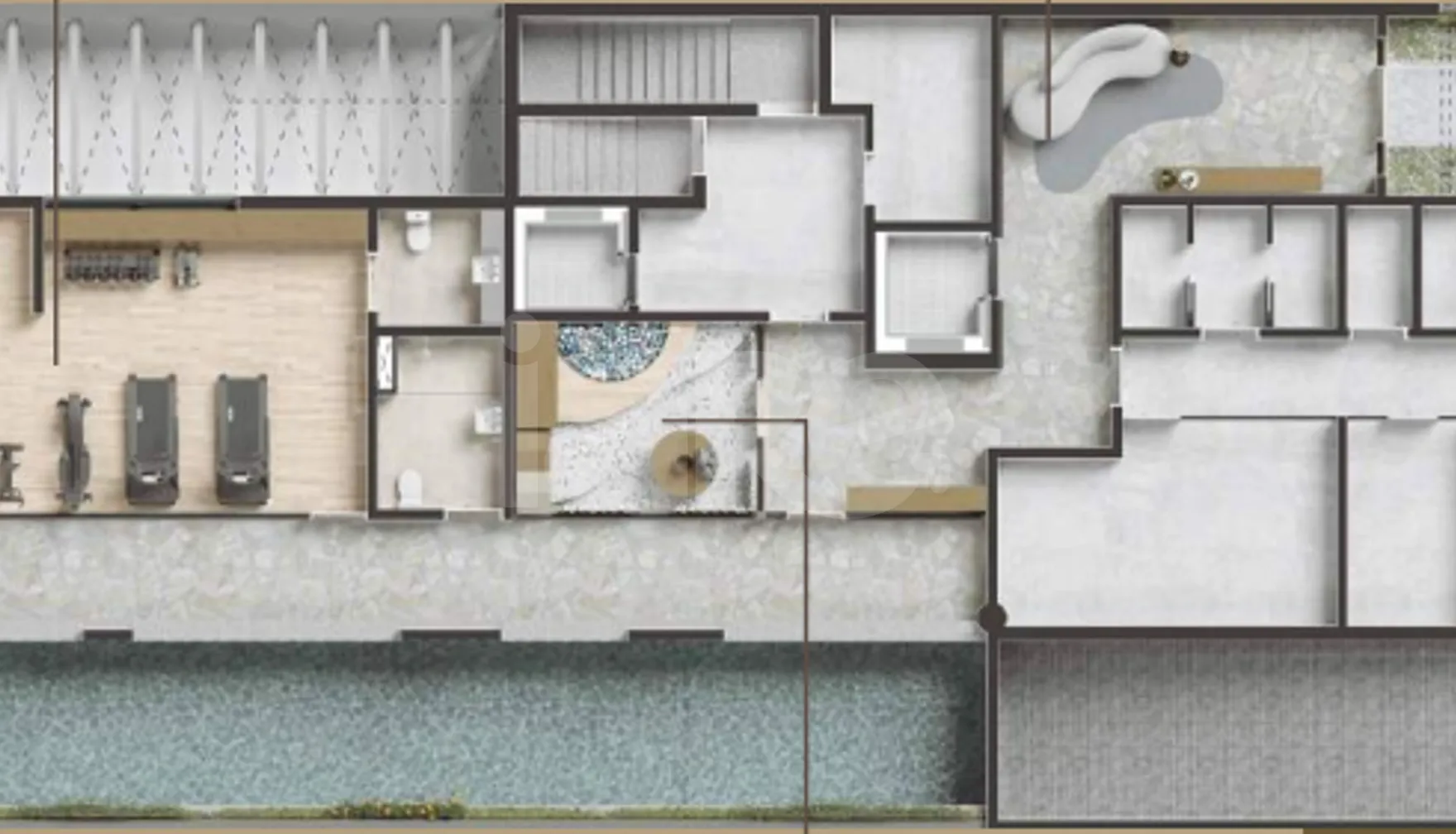 Planta — Pavimento lazer